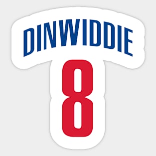 Spencer Dinwiddie - Brooklyn Nets Sticker